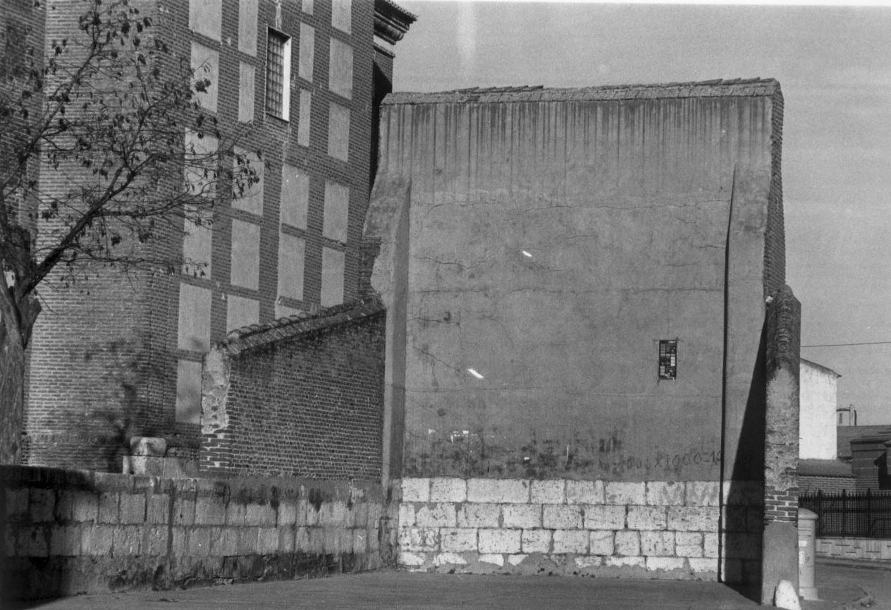 El frontón, en una imagen de 1990.