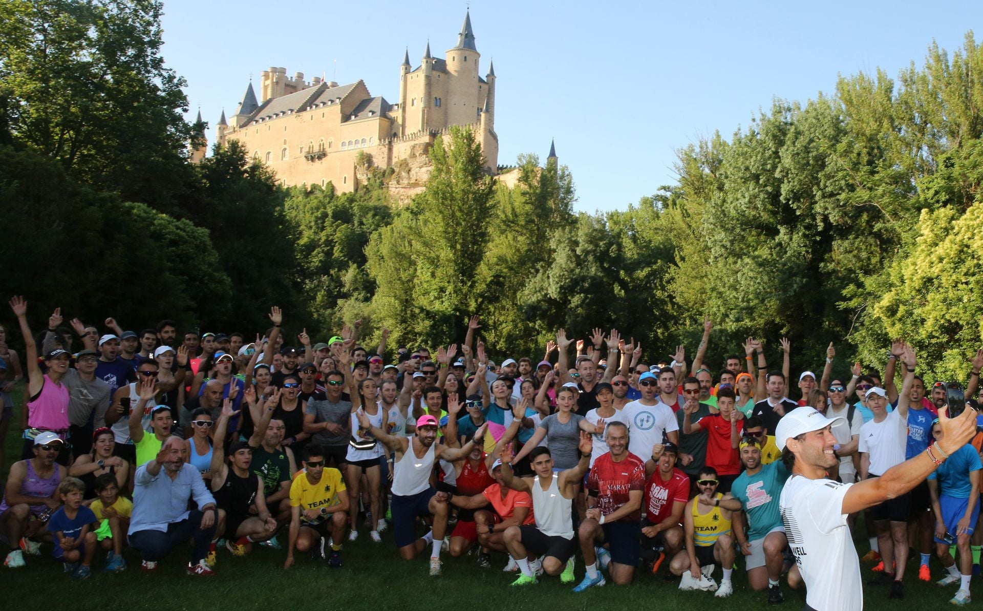 Fotografías del desafío de 50 kilómetros solidarios en Segovia