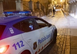 Policía Local en la Calle de los Bares.