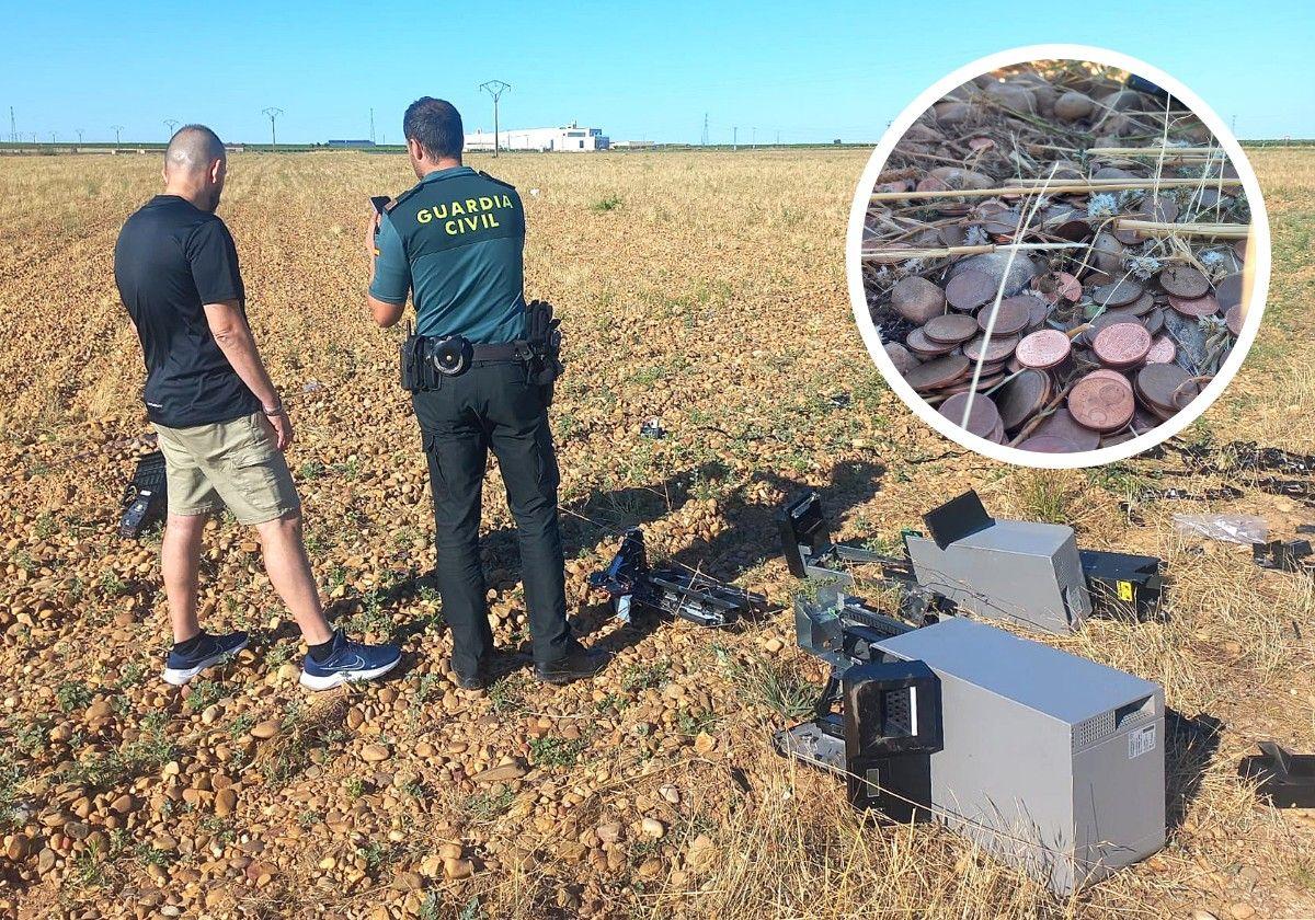 Asaltan de madrugada bares de tres pueblos de Valladolid y huyen con la recaudación