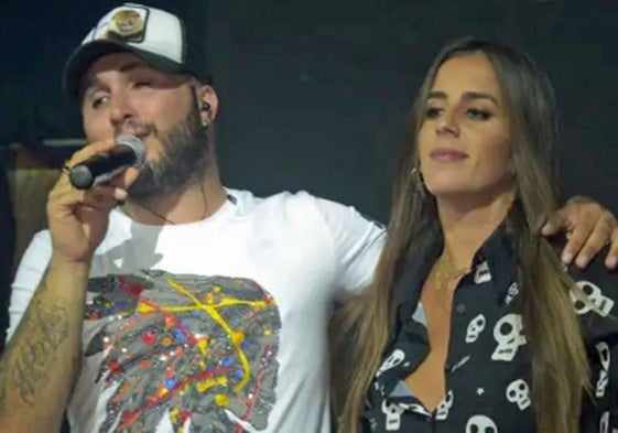 Kiko Rivera con su prima Anabel Pantoja, en una imagen de archivo.