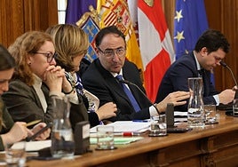 Concejales del grupo del PP en el Ayuntamiento.