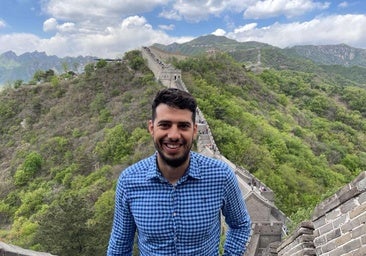 David Ruiz Rivero: «Vivir en China me ha hecho más fuerte, más independiente y resiliente»