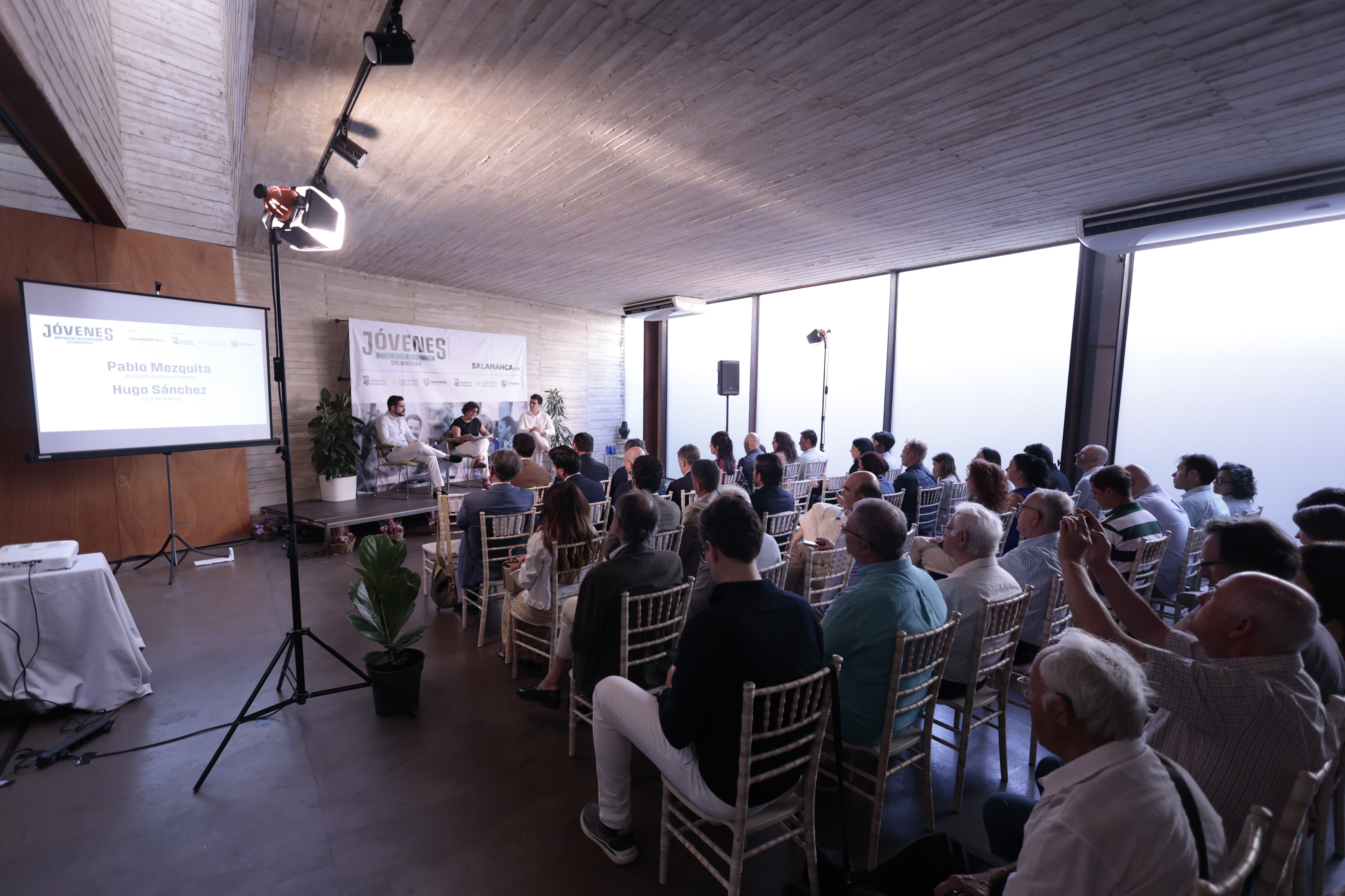 En imágenes, el foro &#039;Jóvenes, motor de la economía salmantina&#039;, de Salamancahoy