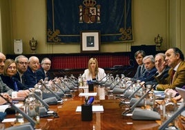 Pleno del Consejo General del Poder Judicial en agosto del año pasado.