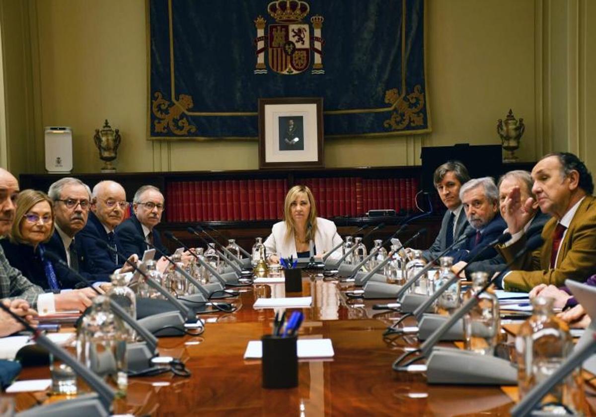 Pleno del Consejo General del Poder Judicial en agosto del año pasado.