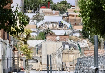 El ascensor urbano de Girón comienza a tomar forma para salvar 93 escalones