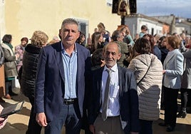 Aquilino de Dios, a la derecha, en una imagen de archivo.