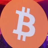 Cartel de la conferencia 2025 sobre Bitcoin y criptomonedas en Las Vegas (Estados Unidos).
