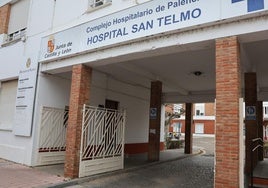 Imagen de la entrada del Hospital San Telmo.