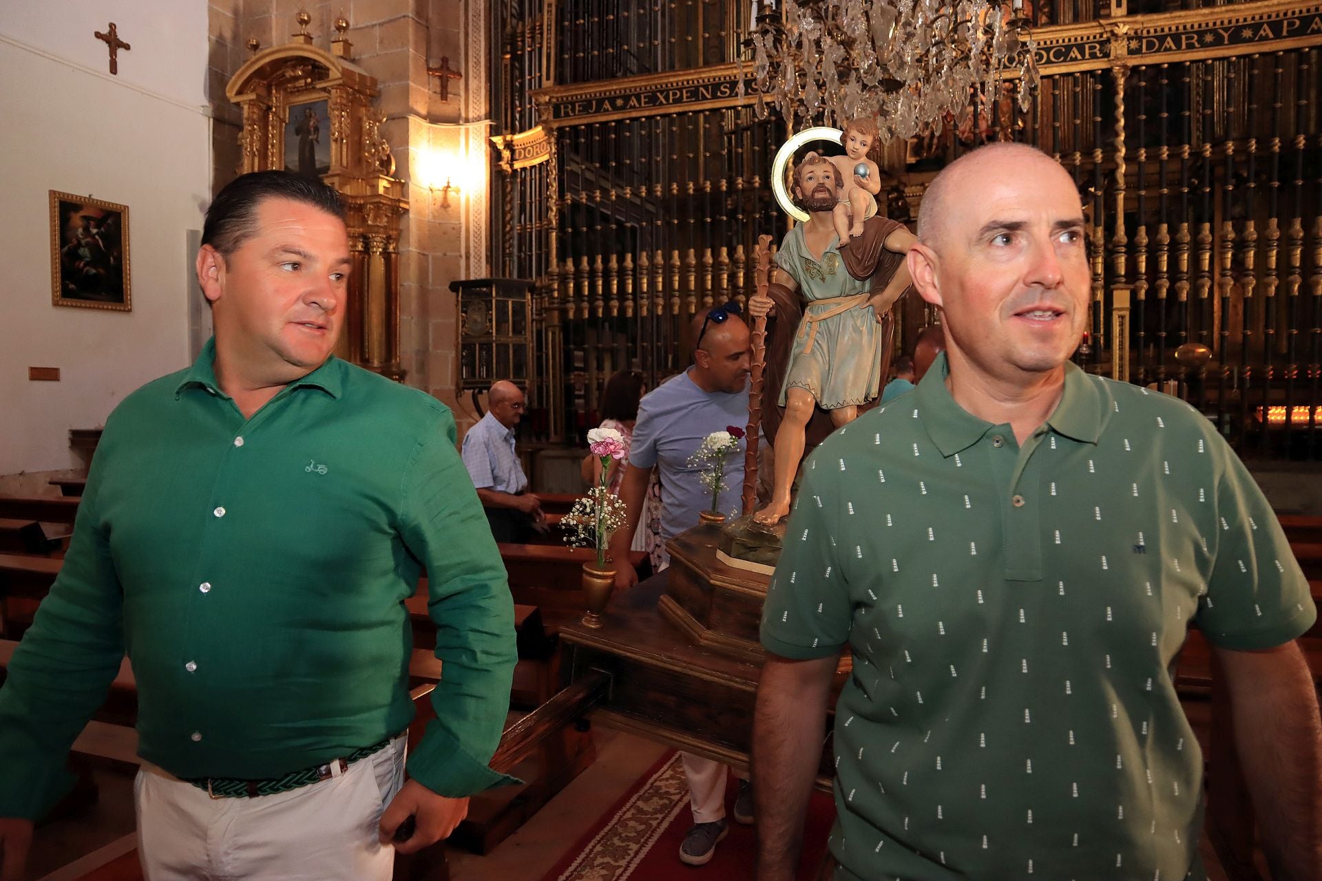 Los taxistas de Segovia celebran San Cristóbal