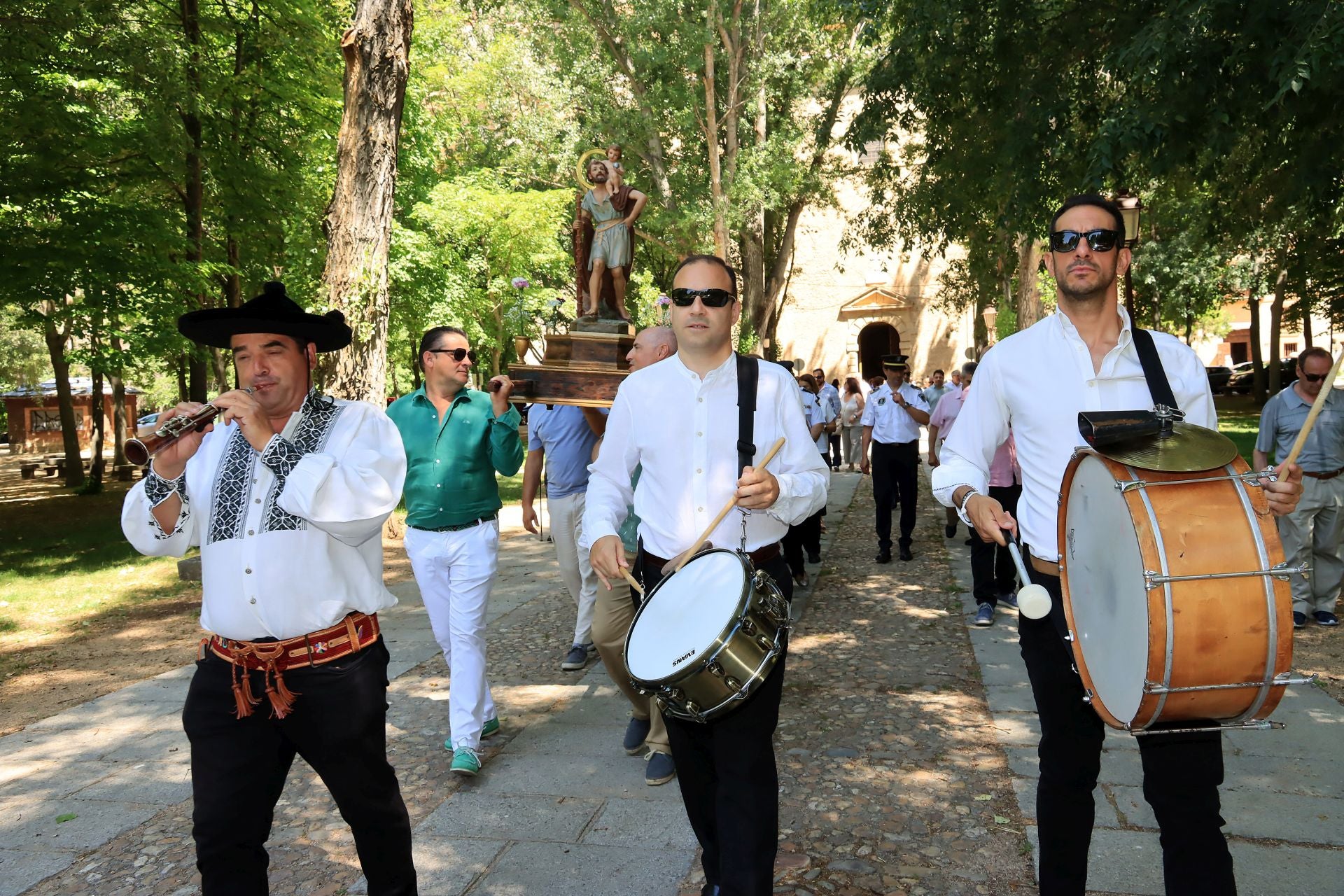 Los taxistas de Segovia celebran San Cristóbal
