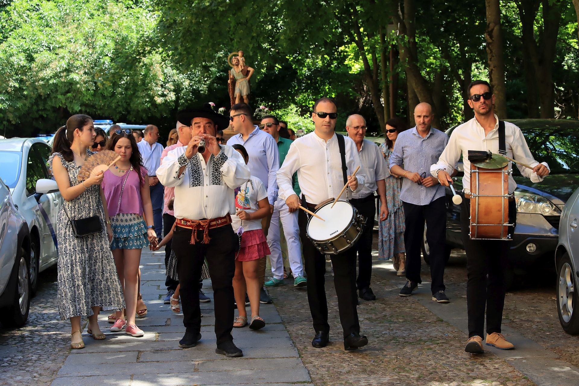 Los taxistas de Segovia celebran San Cristóbal