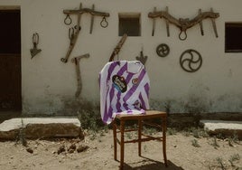Nueva camiseta del Real Valladolid para la temporada 2025/2026.