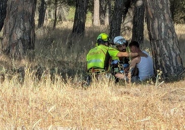 Rescatado en helicóptero tras sufrir una indisposición cardíaca en el monte