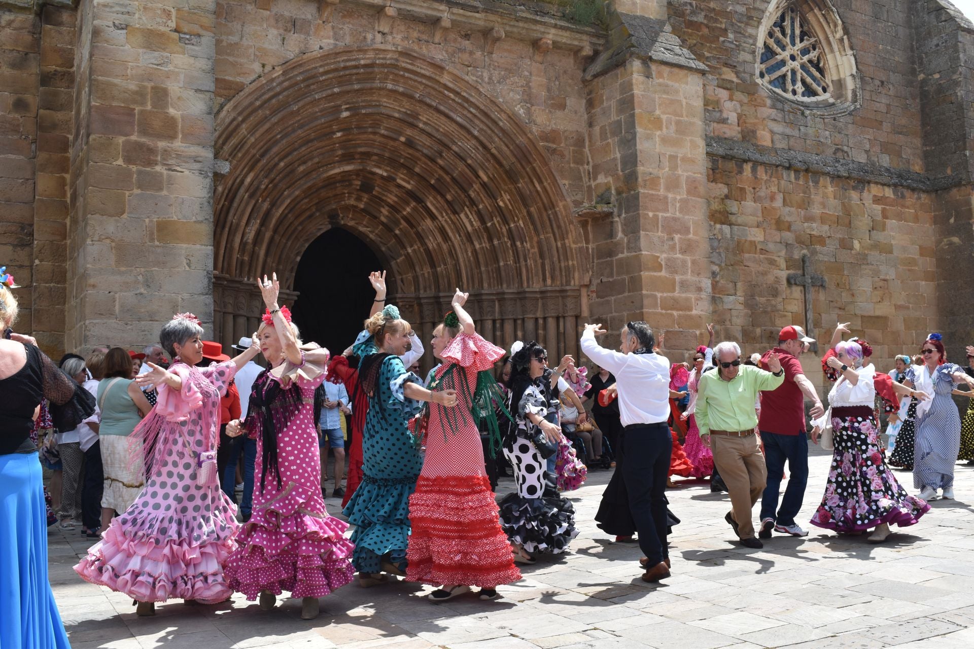 Aguilar funde la feria gastronómica con las sevillanas