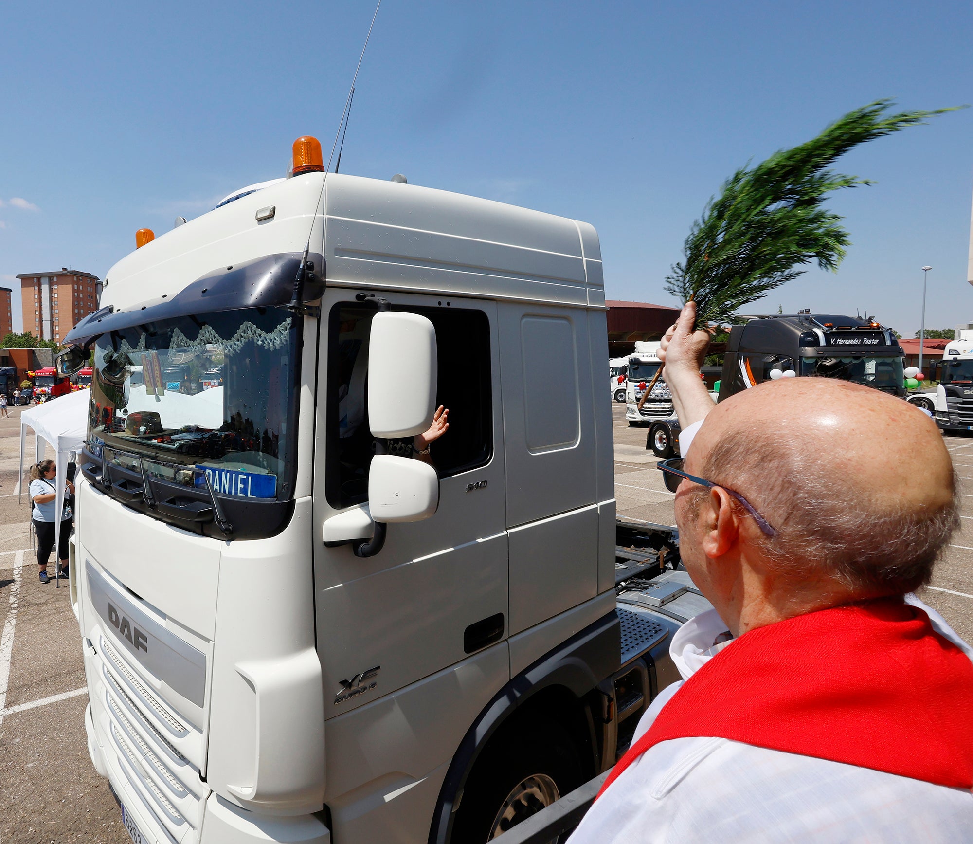 Los transportistas celebran un San Cristóbal