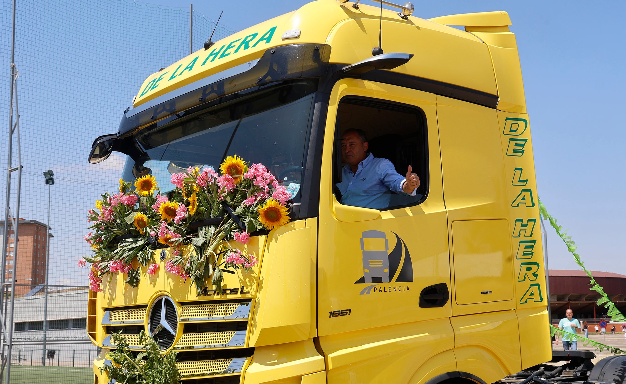 Los transportistas celebran un San Cristóbal