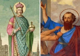 San Enrique II y San Silas.