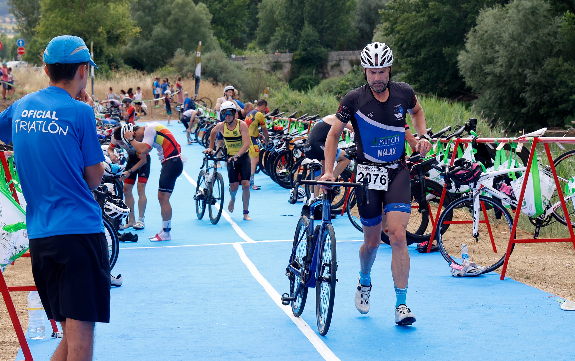 Astudillo vibra con el Triatlón