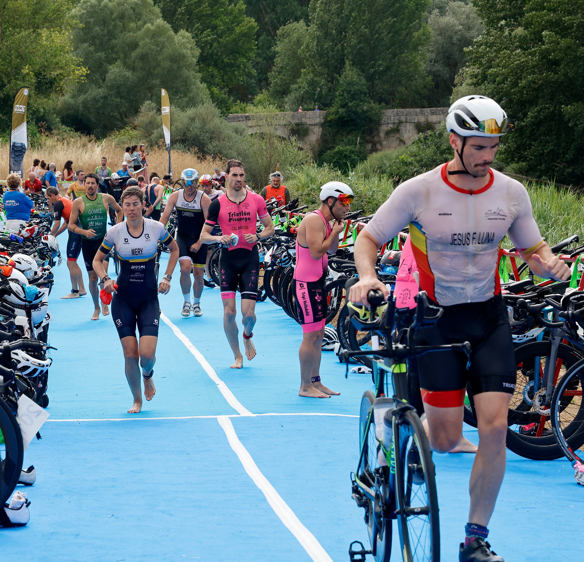 Astudillo vibra con el Triatlón