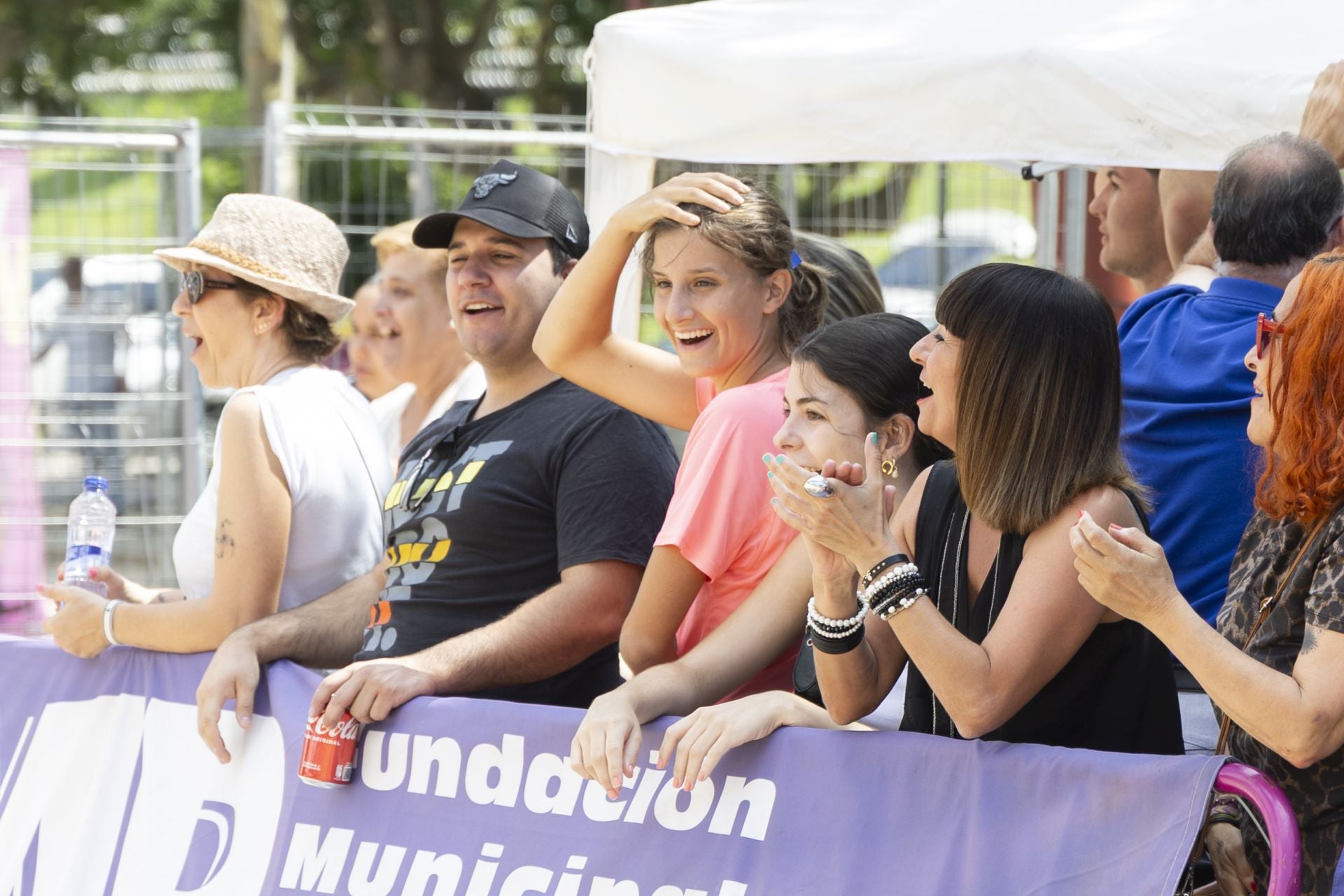 Ambiente veraniego en el torneo de balonmano playa en Valladolid