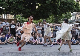 Una de las actividades de la Noche de Luna Llena en Segovia.