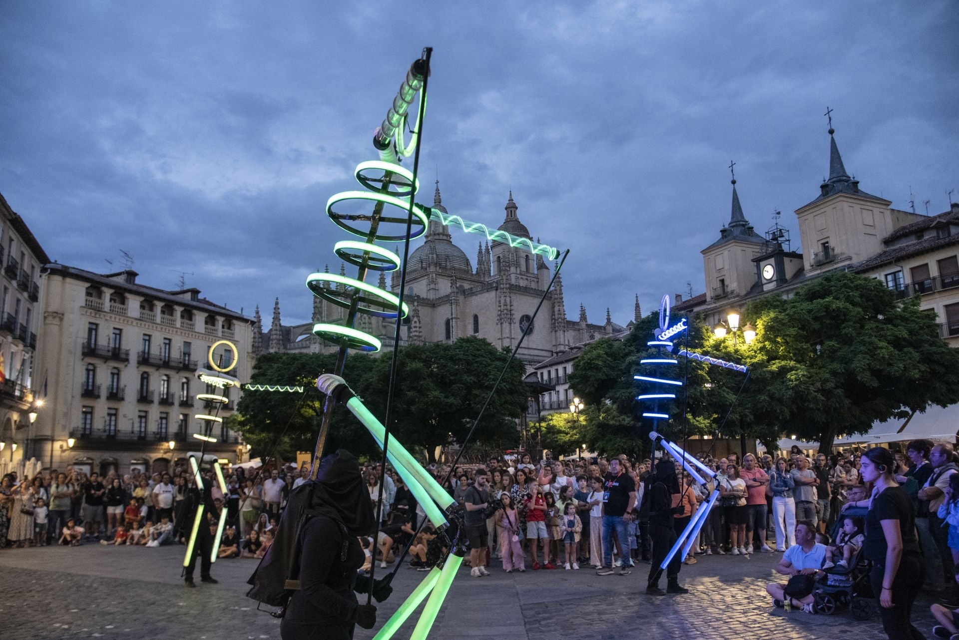 Fotos de La Noche de Luna Llena en Segovia