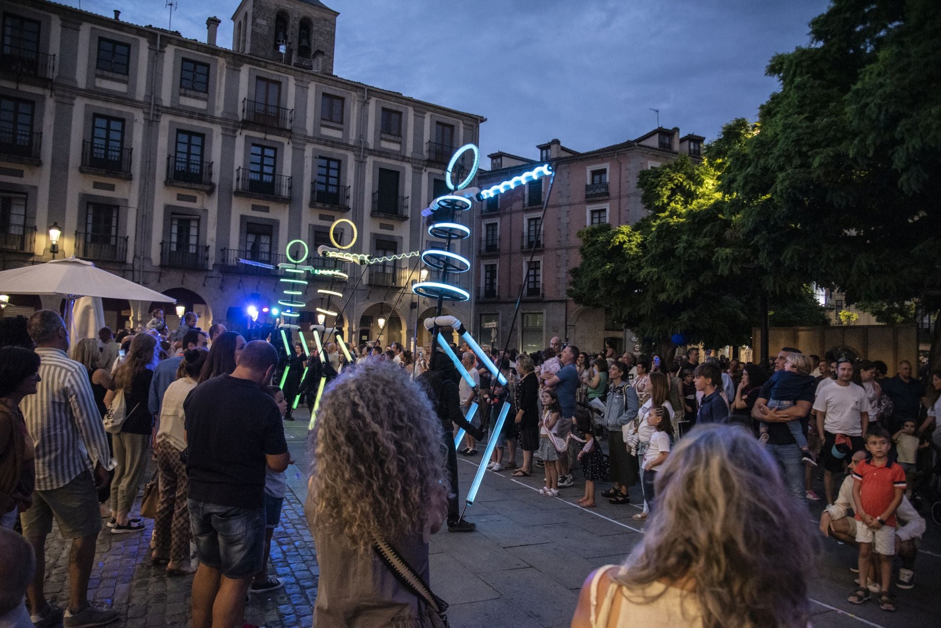Fotos de La Noche de Luna Llena en Segovia