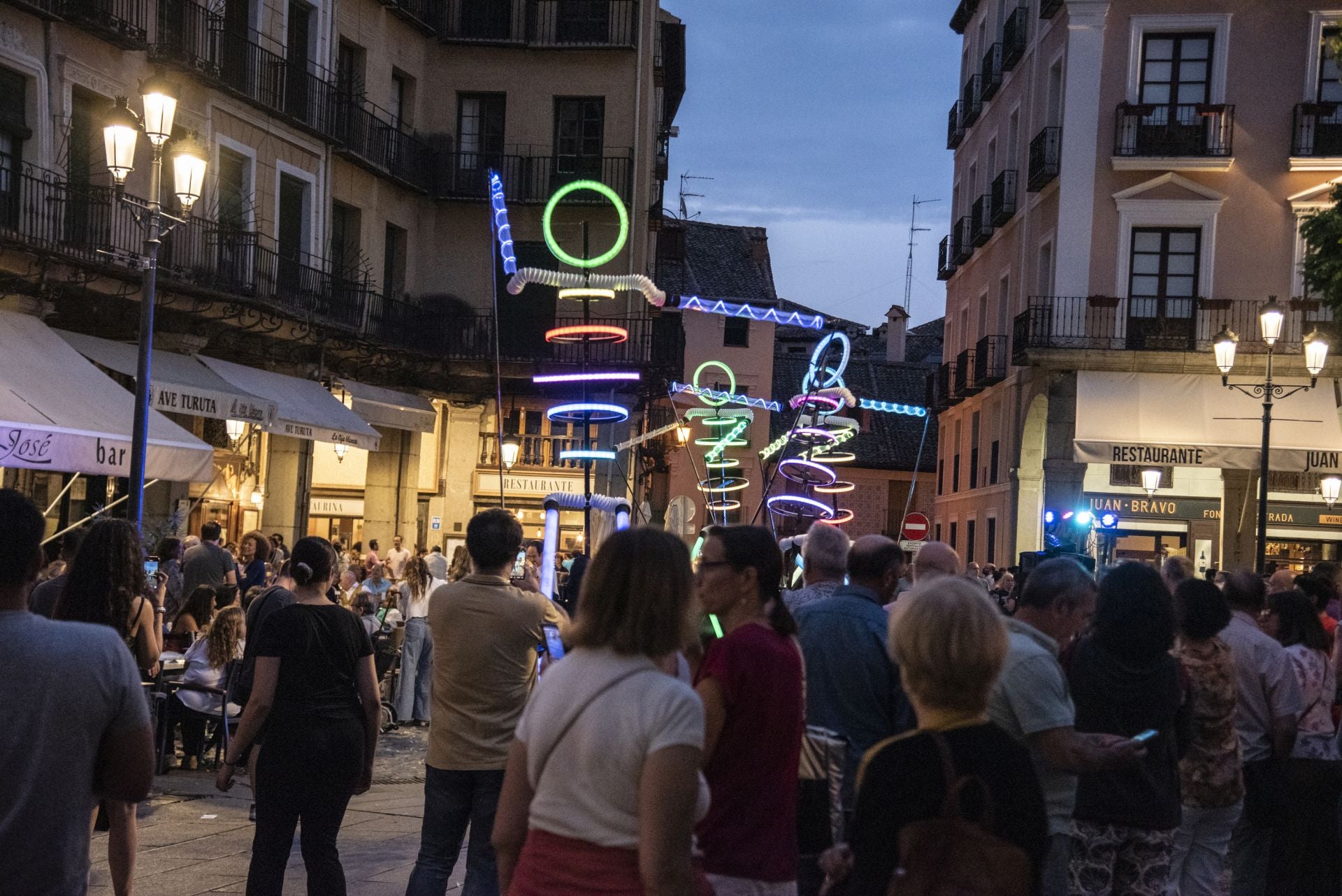 Fotos de La Noche de Luna Llena en Segovia