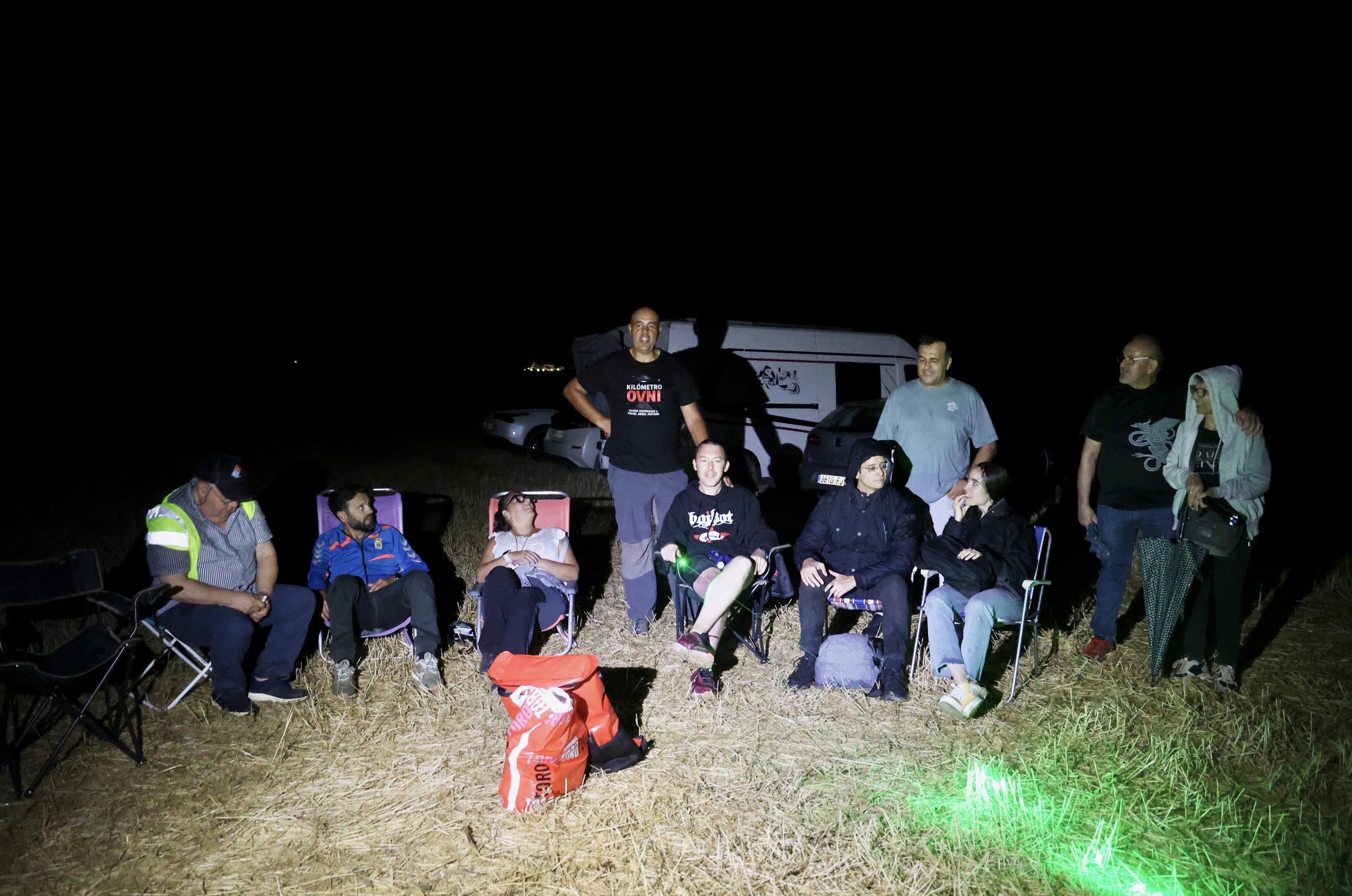 Las imágenes del encuentro del fenómeno OVNI en la frontera entre Valladolid y Zamora