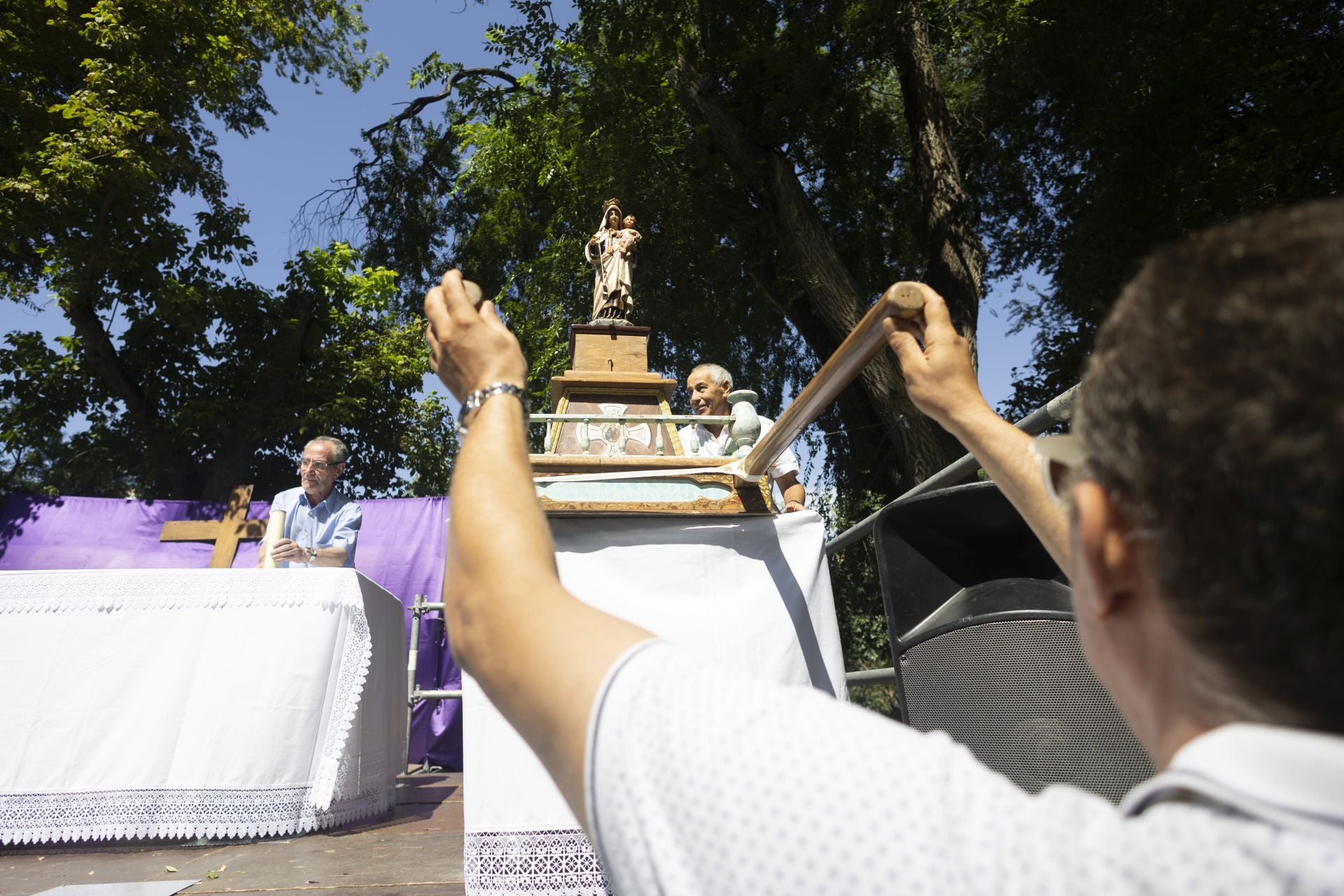 Las mejores imágenes de la procesión de la Virgen del Carmen de Valladolid