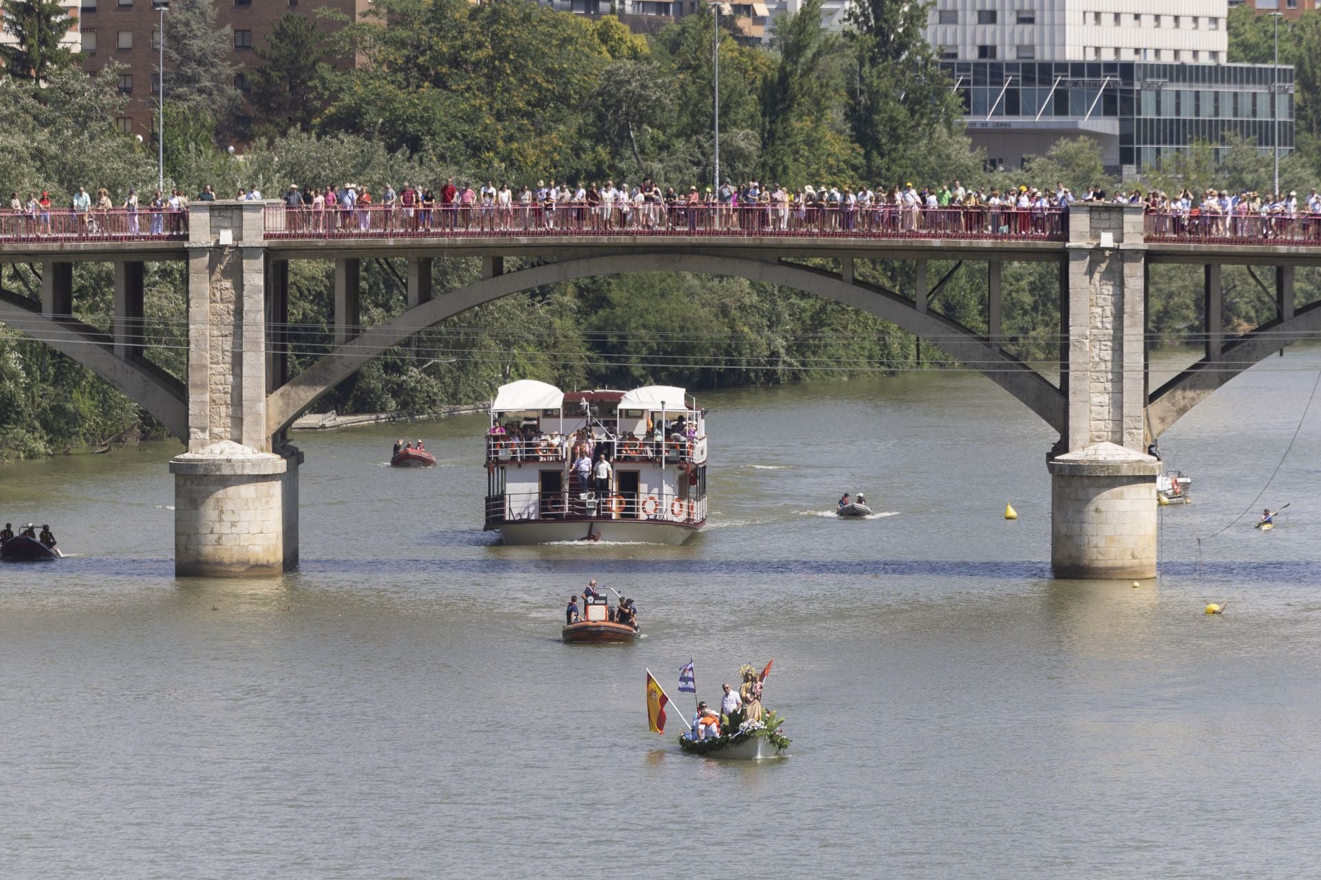 Las mejores imágenes de la procesión de la Virgen del Carmen de Valladolid