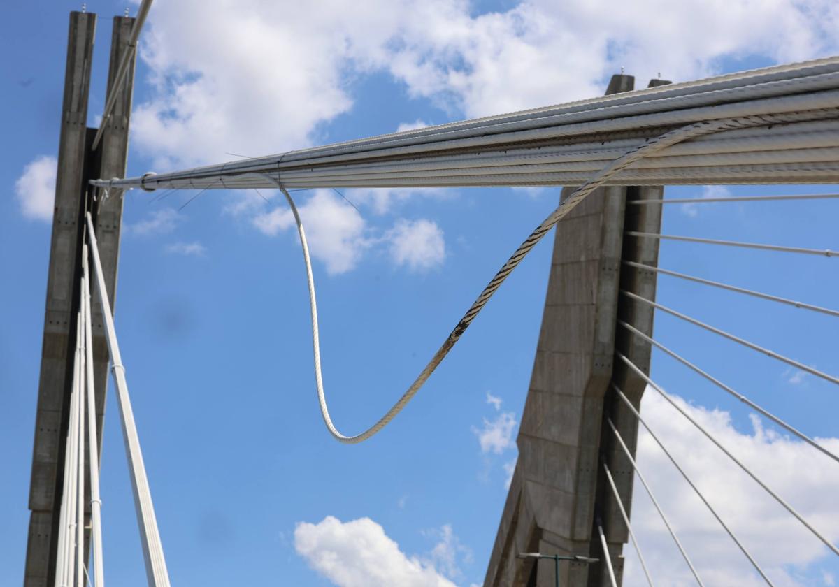 El estado del puente de Hispanoamérica de Valladolid, en imágenes