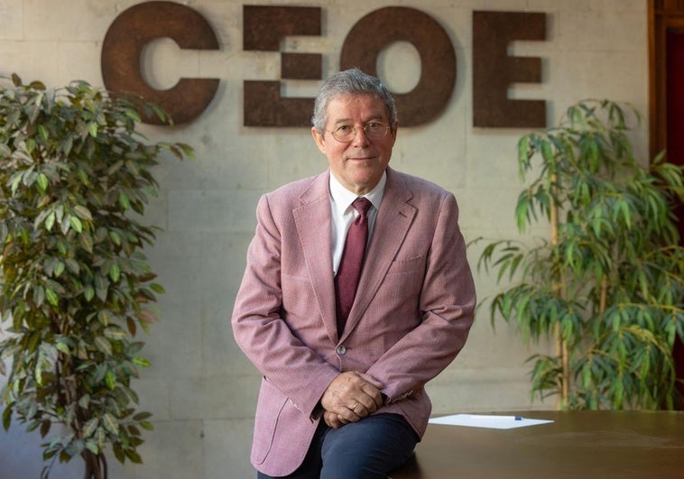 El nuevo presidente de CEOE Valladolid, Carlos Magdaleno.