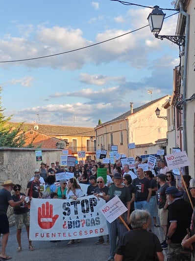 Manifestación este fin de semana en Muñoveros.