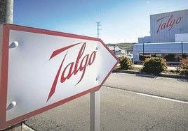 La planta de Talgo en la localidad alavesa de Rivabellosa.