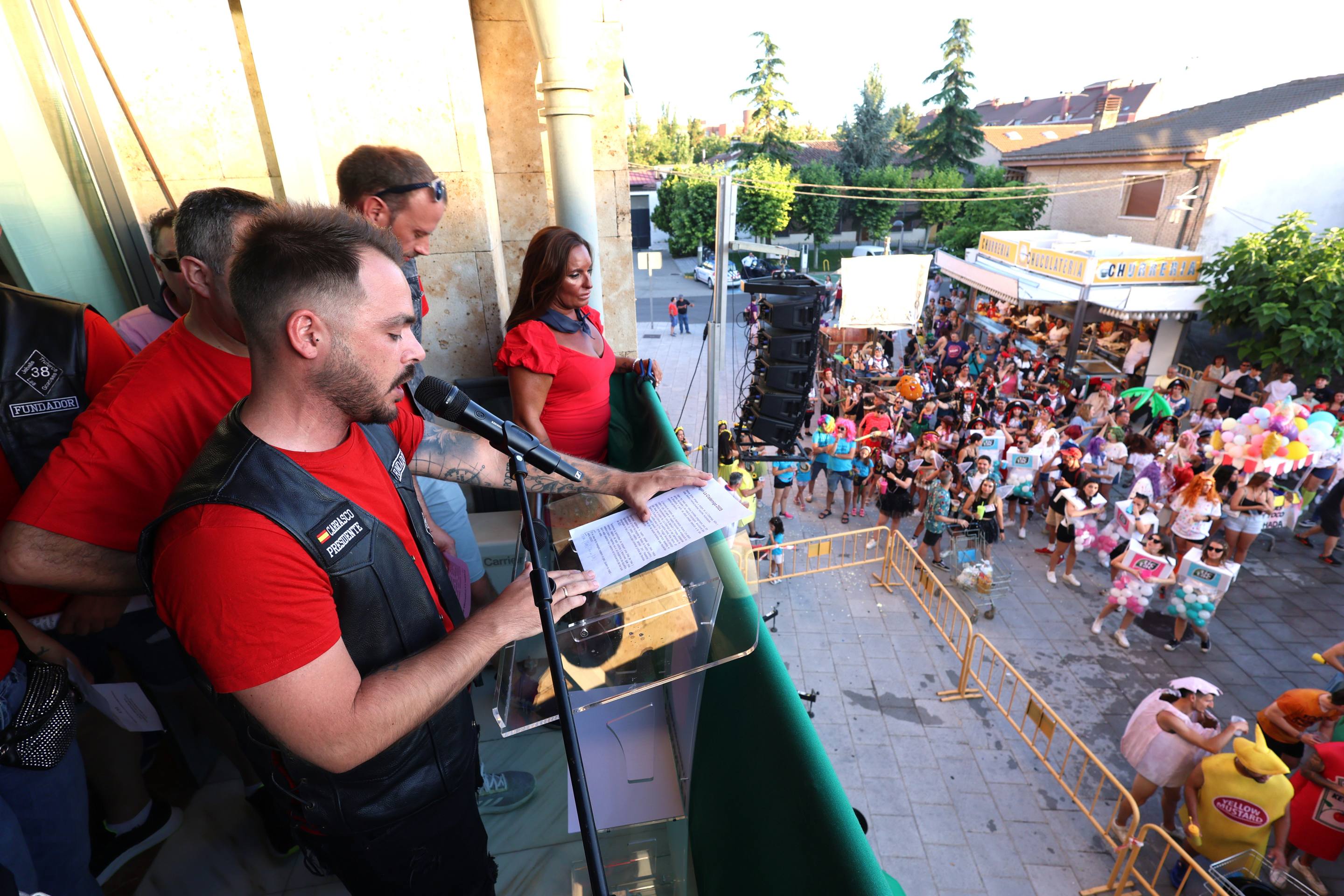 El pregón de las fiestas de La Cistérniga, en imágenes