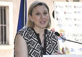 La vicepresidenta de la Junta y consejera de Familia e Igualdad de Oportunidades, Isabel Blanco, en una imagen de archivo.