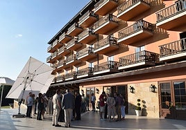 Celebración del quinquagésimo aniversario del Parador de Cervera.