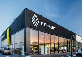 Un concesionario de Renault.