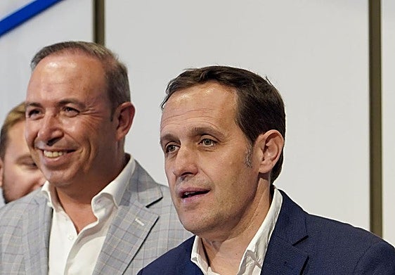 El presidente de la Diputación de Valladolid, Conrado Íscar, este miércoles.