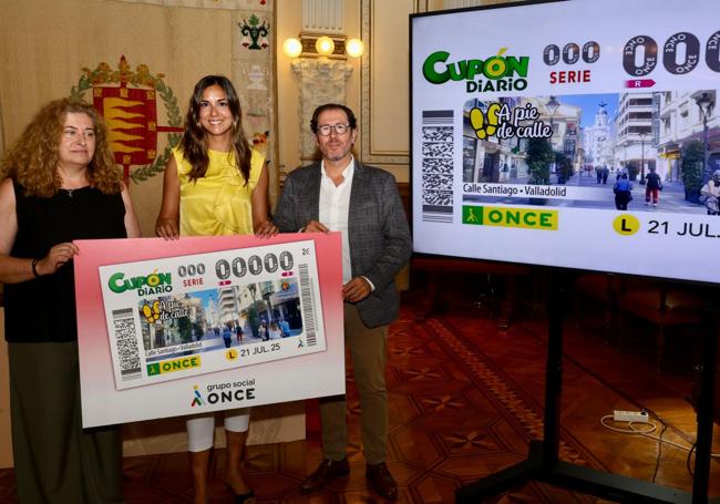 Presentación del cupón de la ONCE del 21 de julio de 2025.