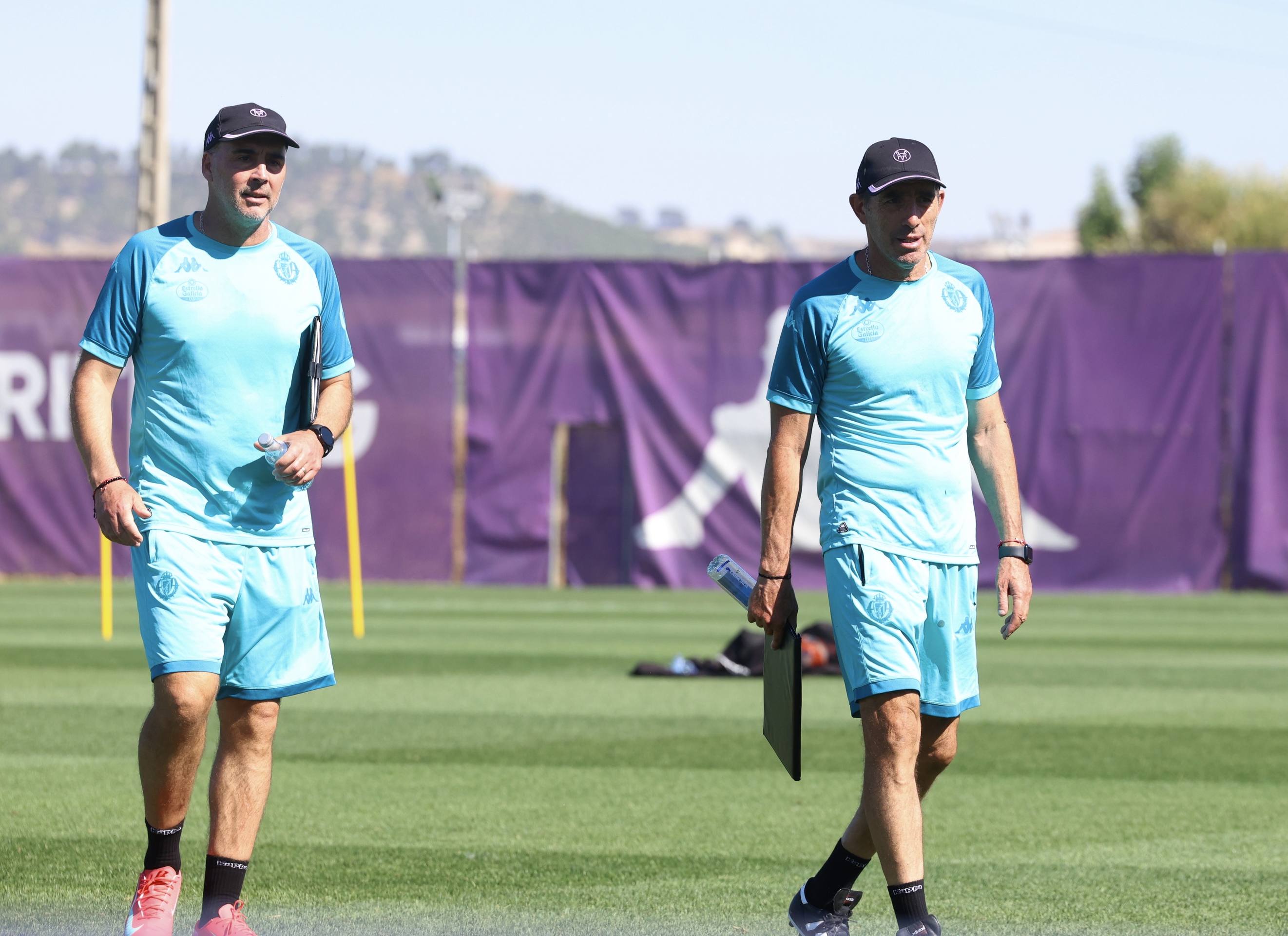 El entrenamiento del Real Valladolid, en imágenes