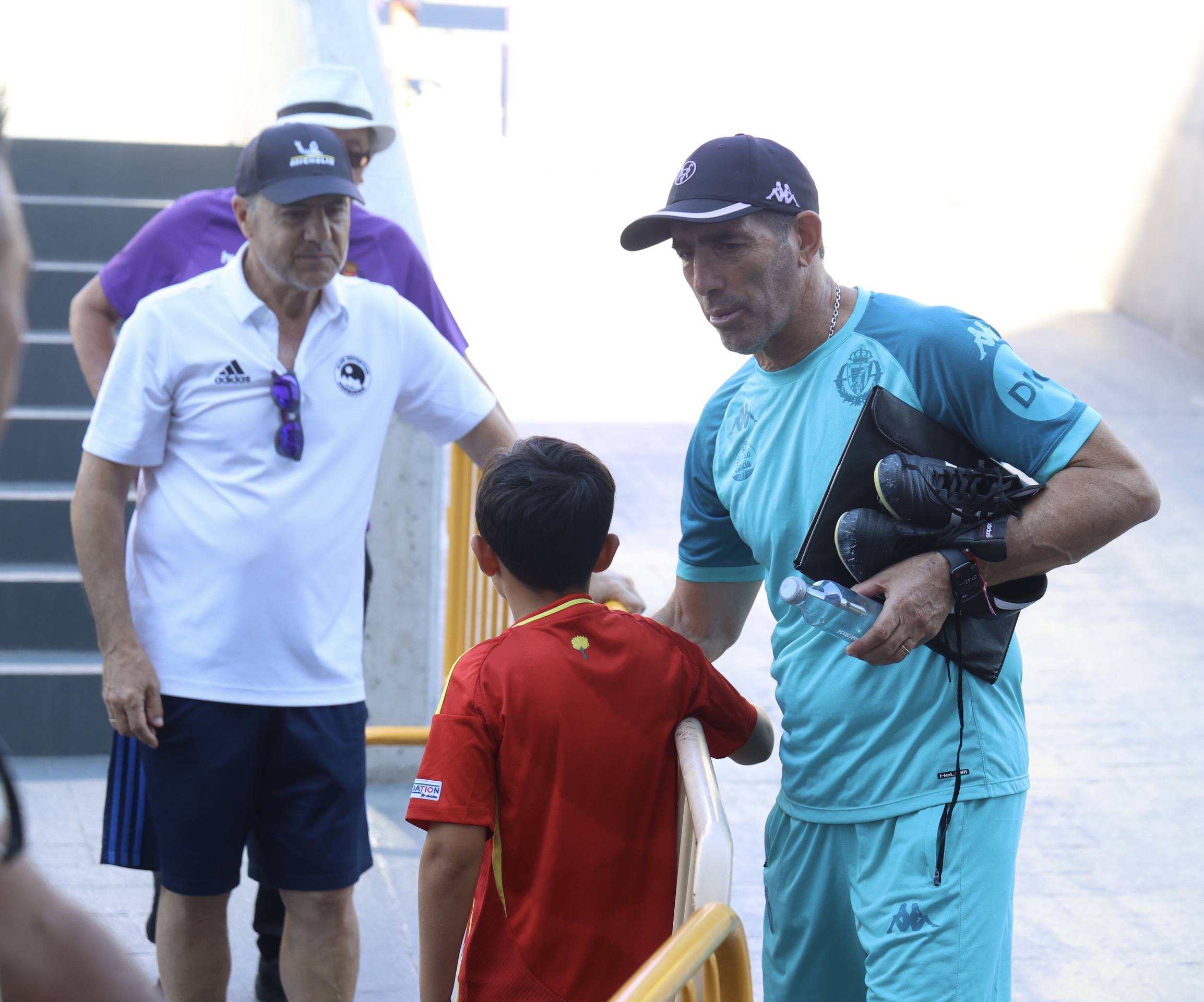 El entrenamiento del Real Valladolid, en imágenes
