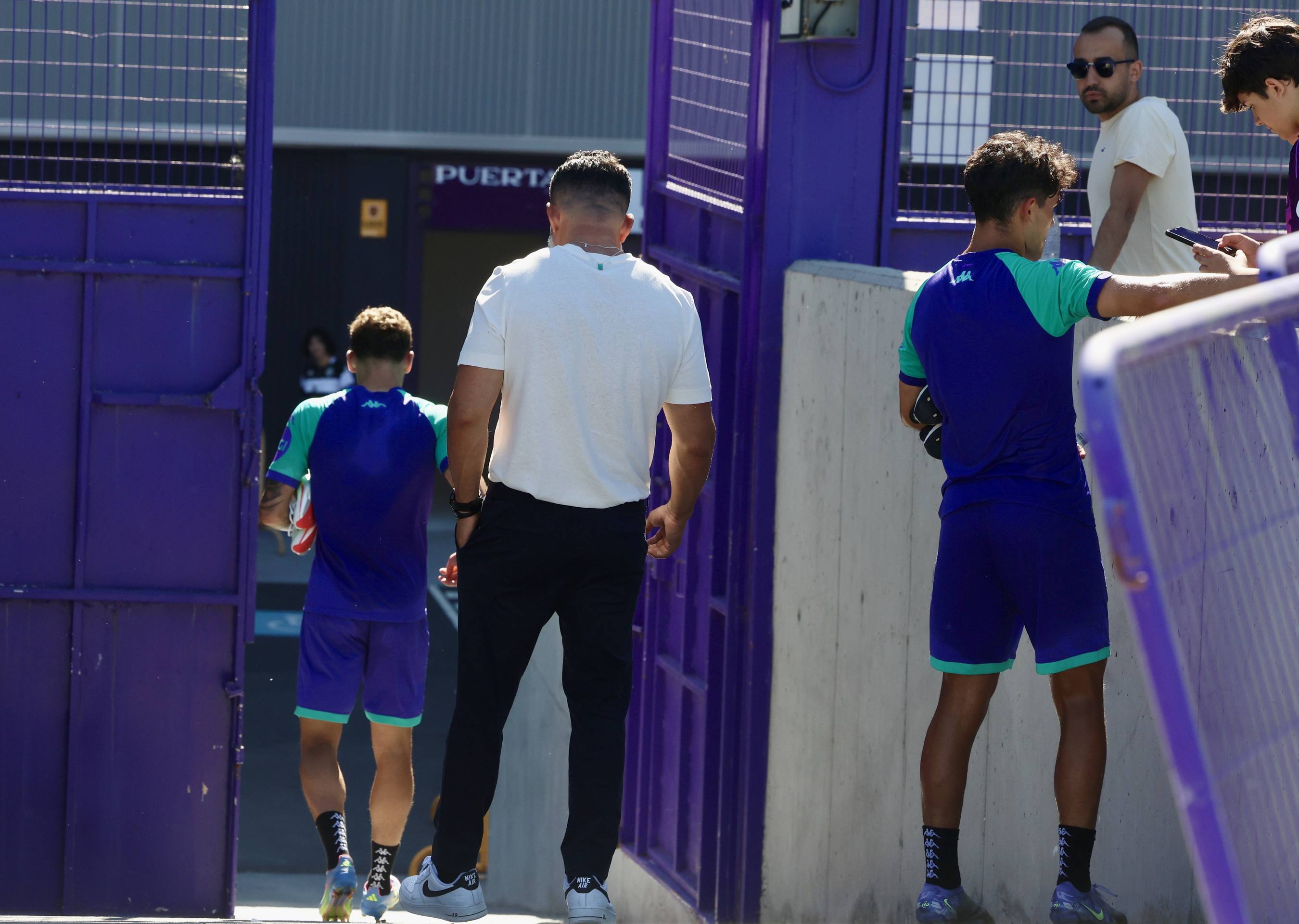 El entrenamiento del Real Valladolid, en imágenes