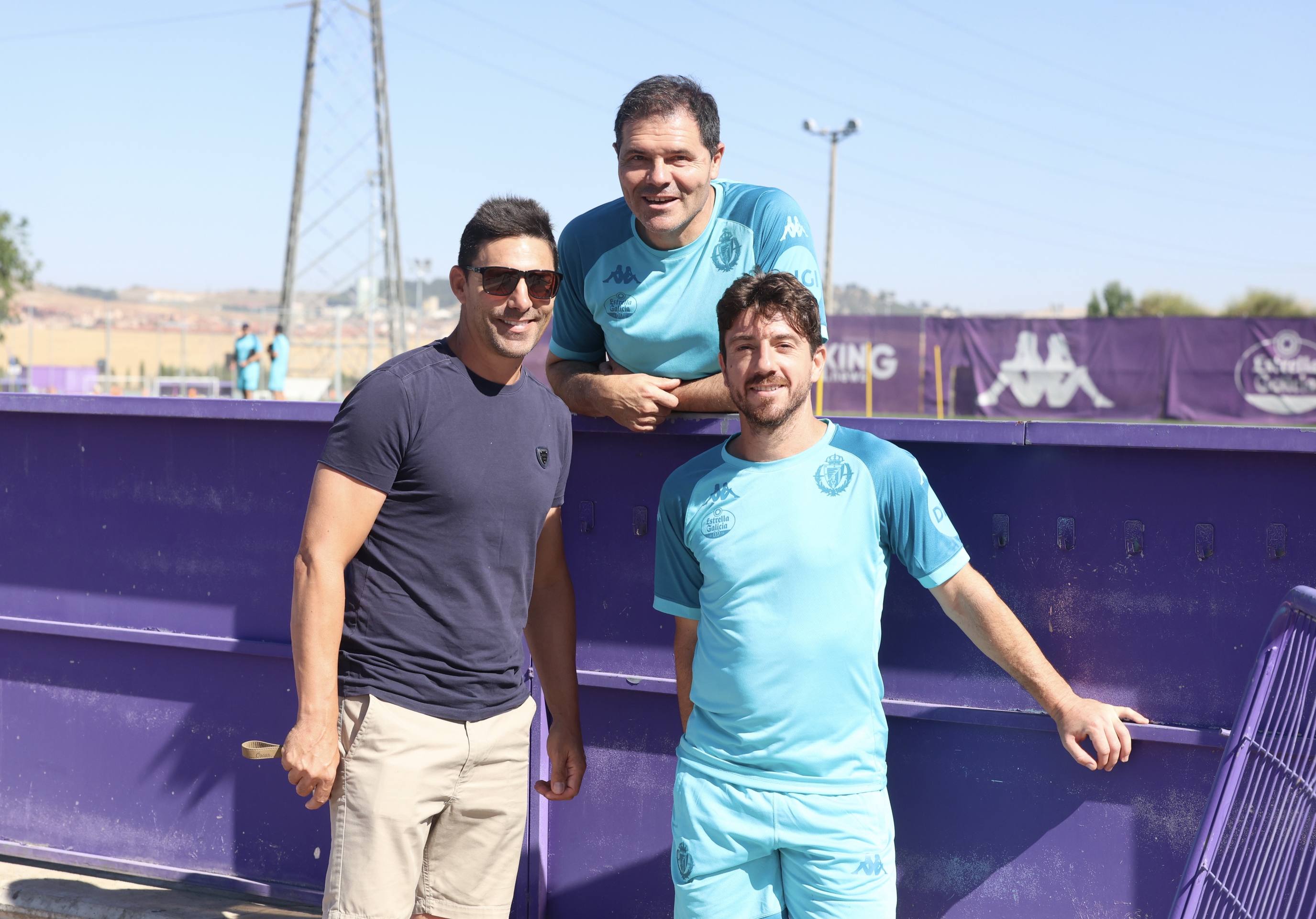 El entrenamiento del Real Valladolid, en imágenes