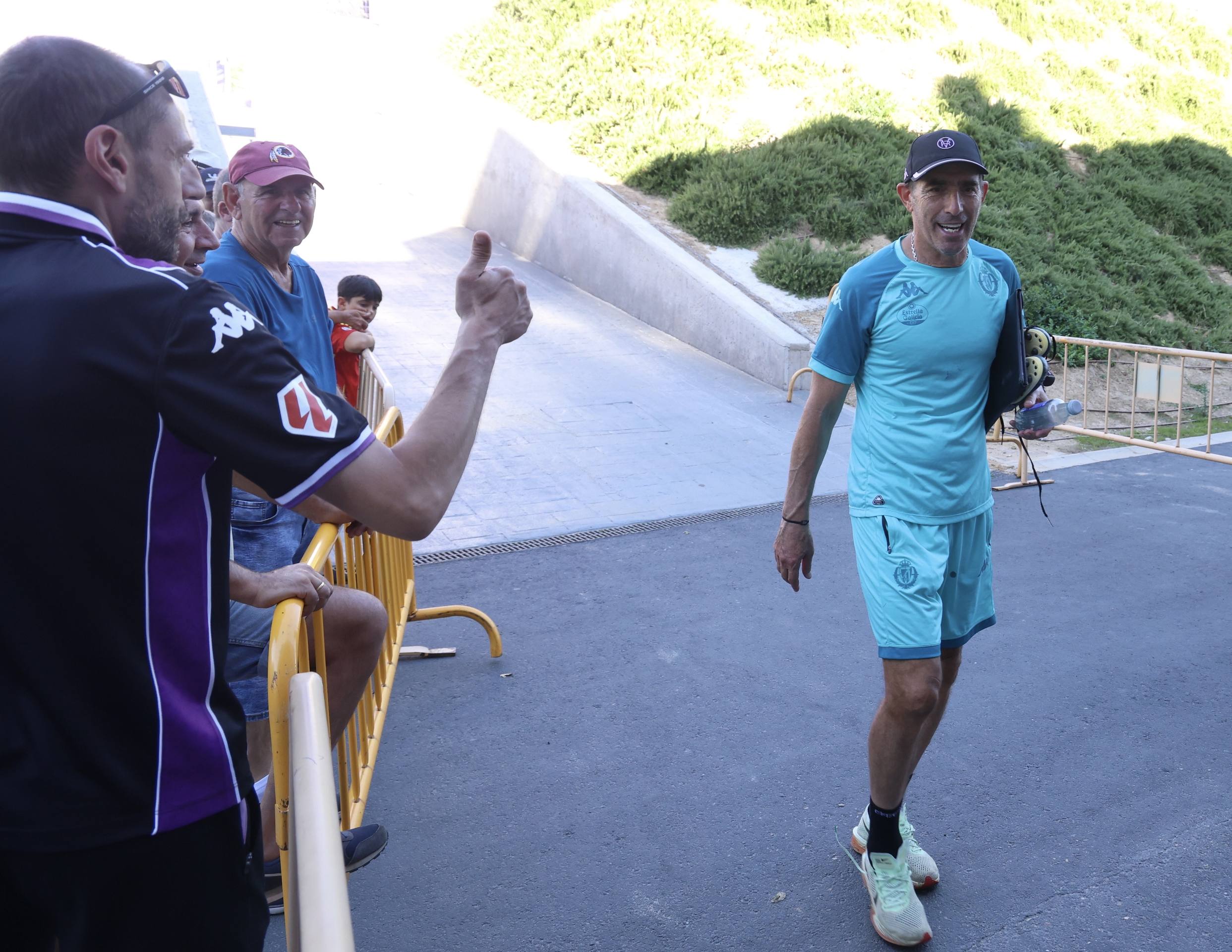 El entrenamiento del Real Valladolid, en imágenes