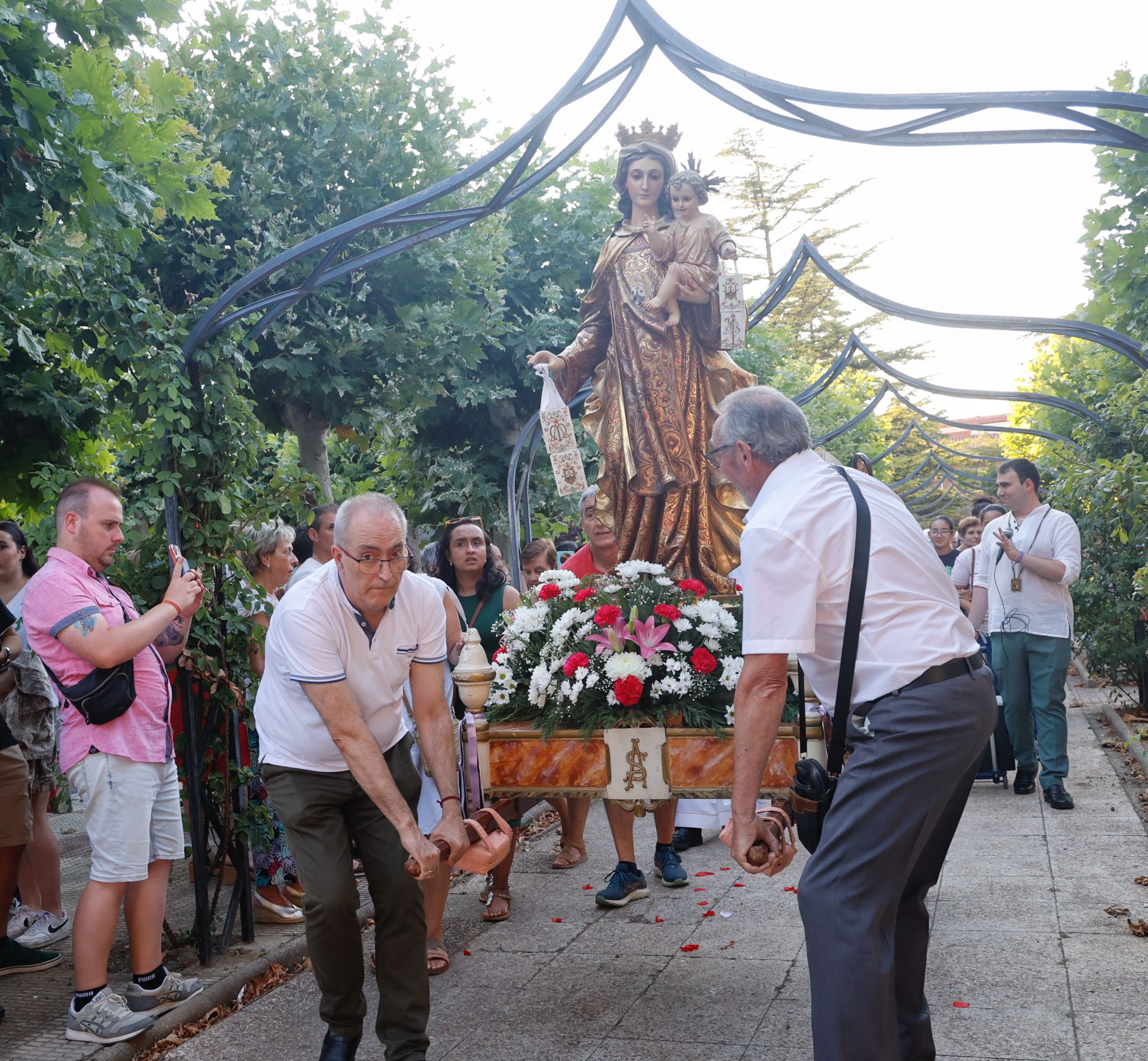 En Palencia en honor a la estrella de los mares