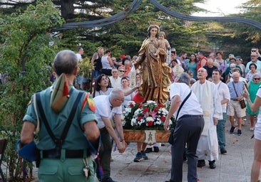 El barrio del Carmen de Palencia celebra el día más importante de sus fiestas
